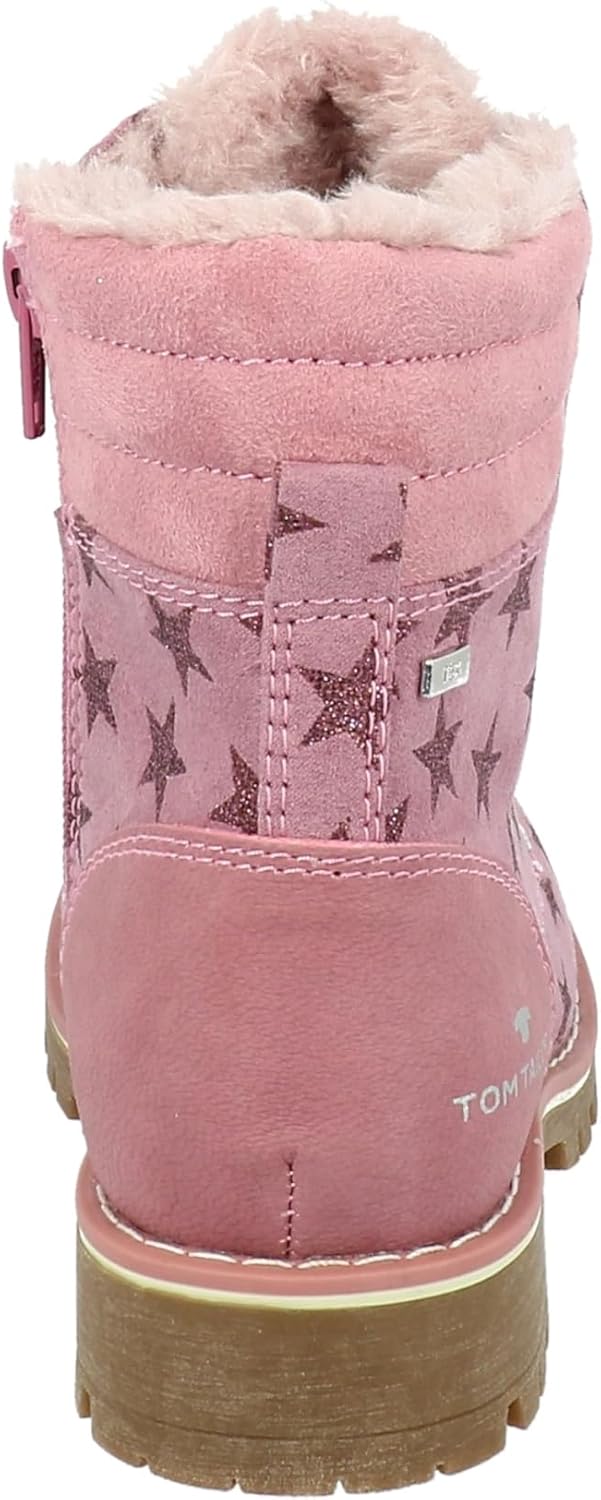 TOM TAILOR Mädchen 4270814 Halblange Stiefel 25 EU Old Rose, 25 EU Old Rose