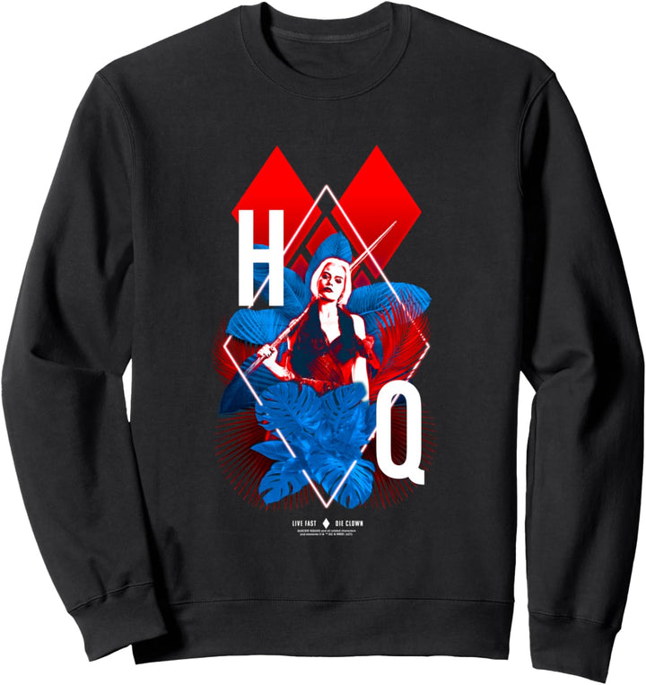 The Suicide Squad Harley Quinn Diamonds Sweatshirt