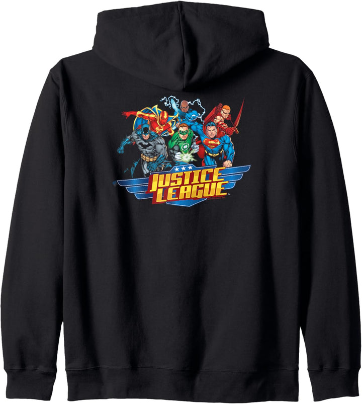 Justice League Ready To Fight Star Kapuzenjacke