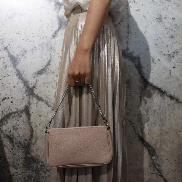 SH Leder Echtleder Schultertasche Umhängetasche Handtaschen Clutch kleine Tasche Abendtasche 23x13cm