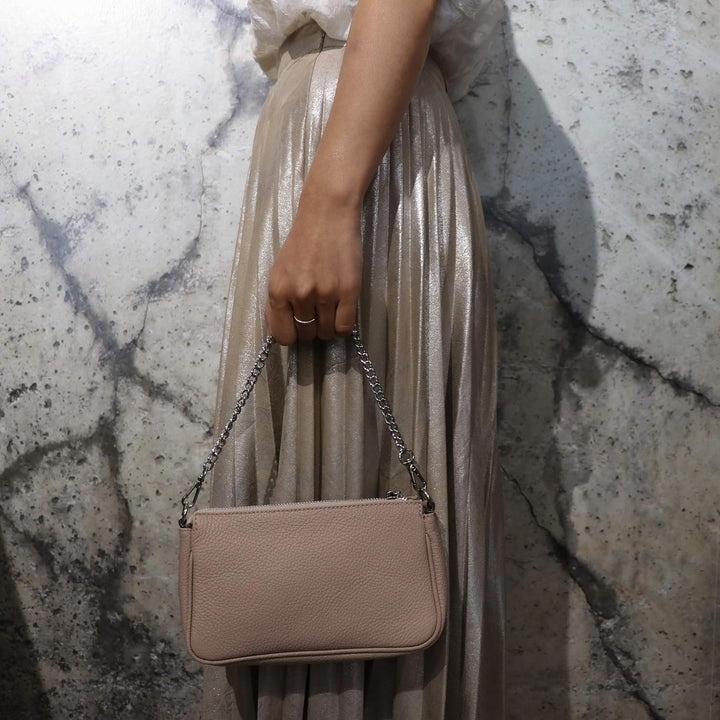 SH Leder Echtleder Schultertasche Umhängetasche Handtaschen Clutch kleine Tasche Abendtasche 23x13cm