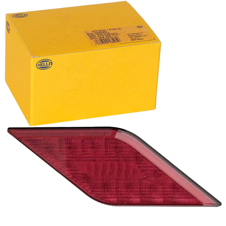 HELLA - Heckleuchte - Shapeline Style - LED - 24/12V - Anbau/geschraubt - Lichtscheibenfarbe: rot -