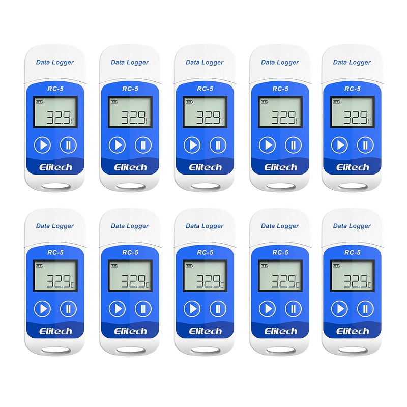 Elitech RC-5 Temperatur Datenlogger - Mini USB Temp Rekorder Interner Externer Sensor Hohe Genauigke