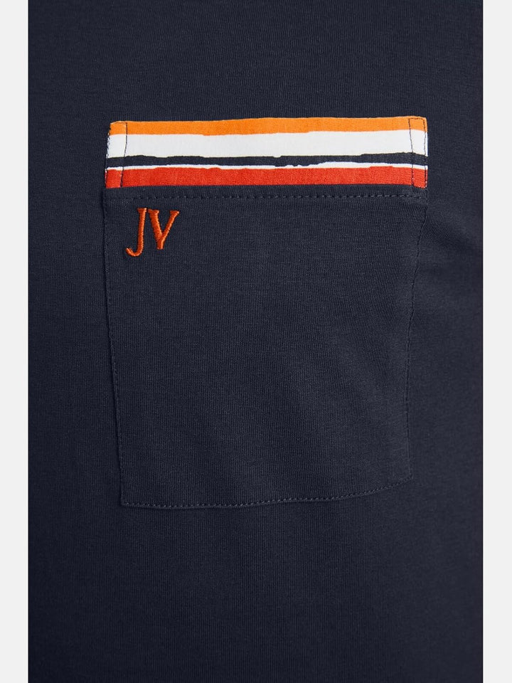 Jan Vanderstorm Herren Kurzer Schlafanzug Fredstein XXL Dunkelblau, XXL Dunkelblau