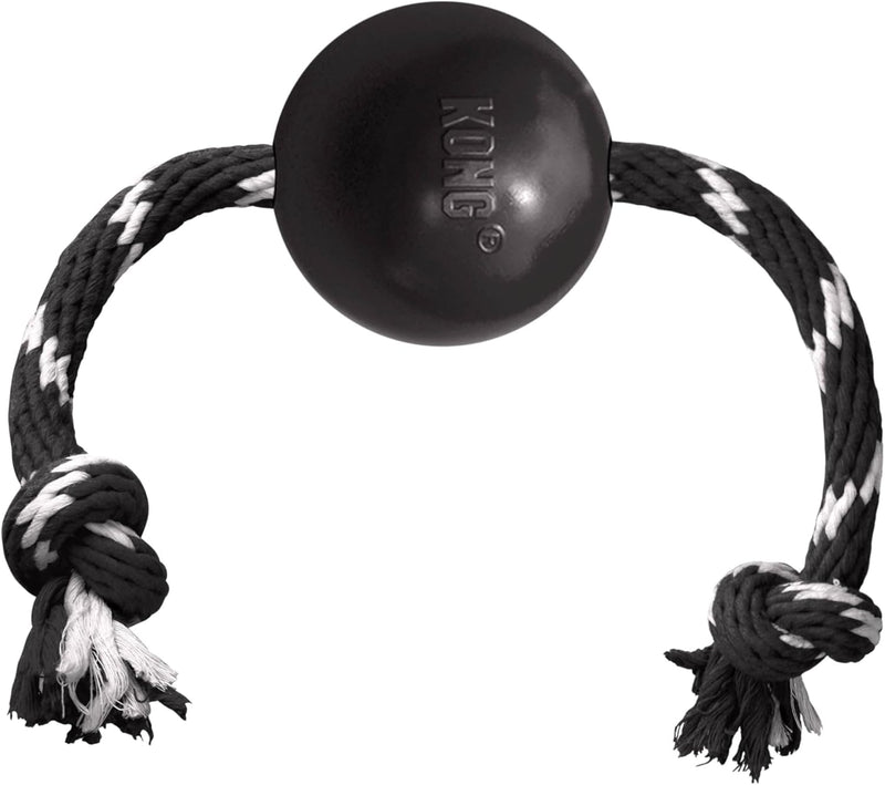 KONG Extreme Ball mit Seil Large 1 Stück (1er Pack), 1 Stück (1er Pack)