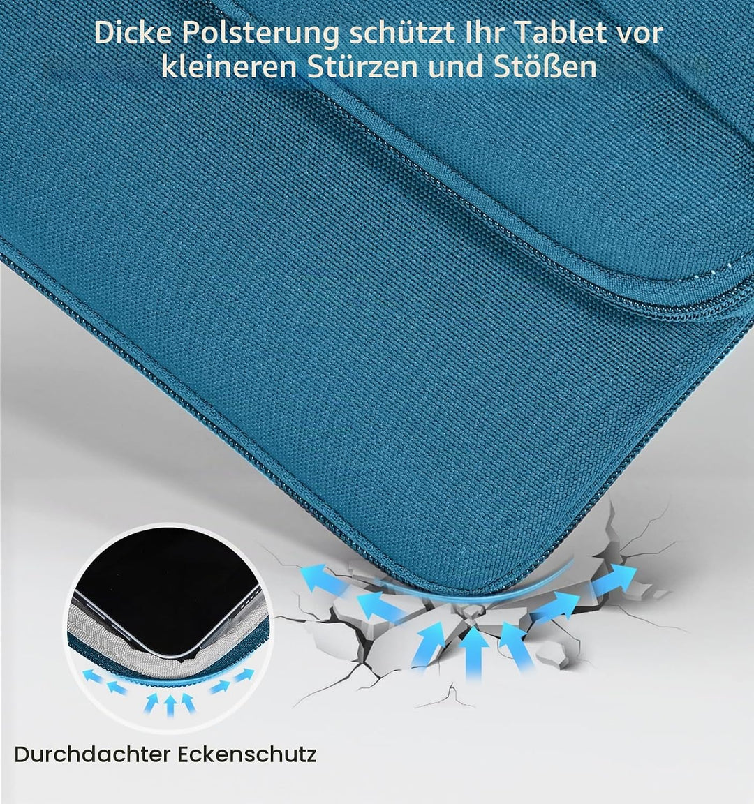 Dadanism 9-11 Zoll Tablet Tasche Schultertasche für iPad Pro 11", iPad Air 11", iPad (A16) 11", iPad