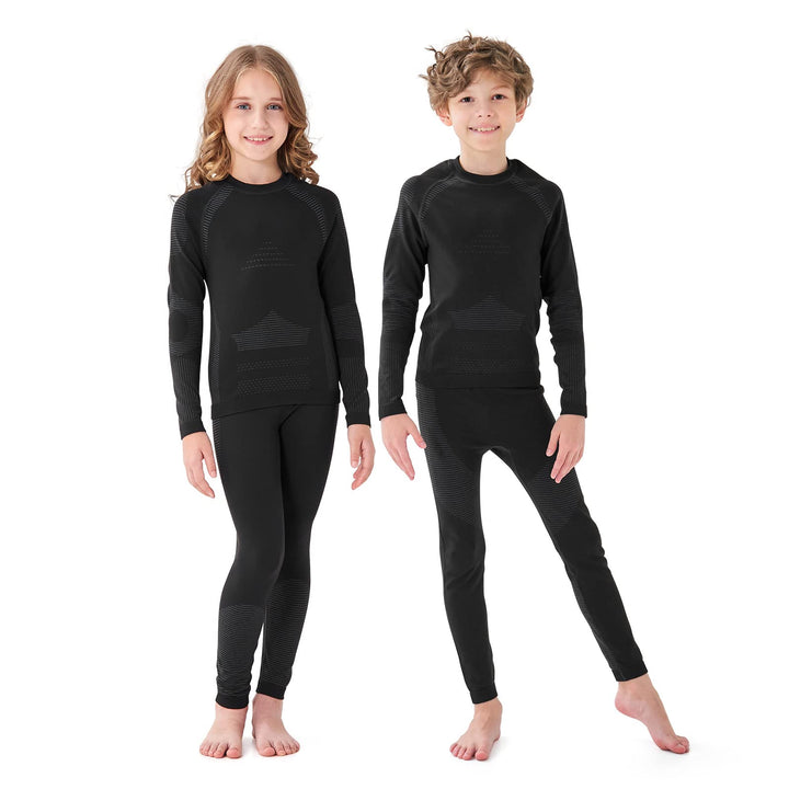 Thermounterwäsche Kinder, Funktionsunterwäsche - Skiunterwäsche für Kinder, Fussball Thermo Unterwäs