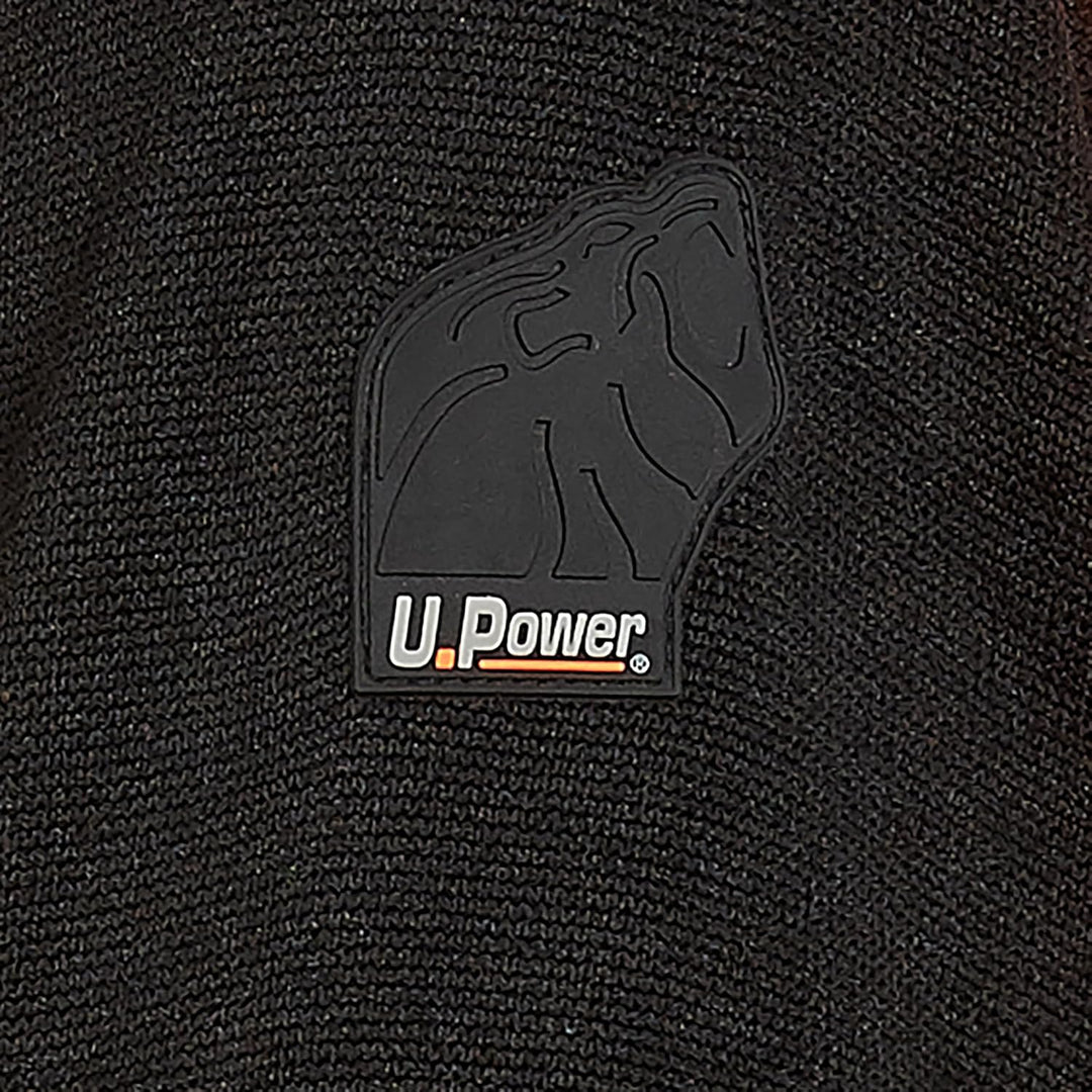 U-Power Rainbow, Sweatshirt mit durchgehendem Reissverschluss, mit grossen Taschen, weichem Fleece,