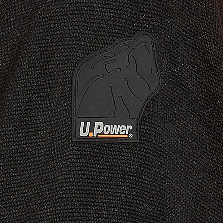 U-Power Rainbow, Sweatshirt mit durchgehendem Reissverschluss, mit grossen Taschen, weichem Fleece,