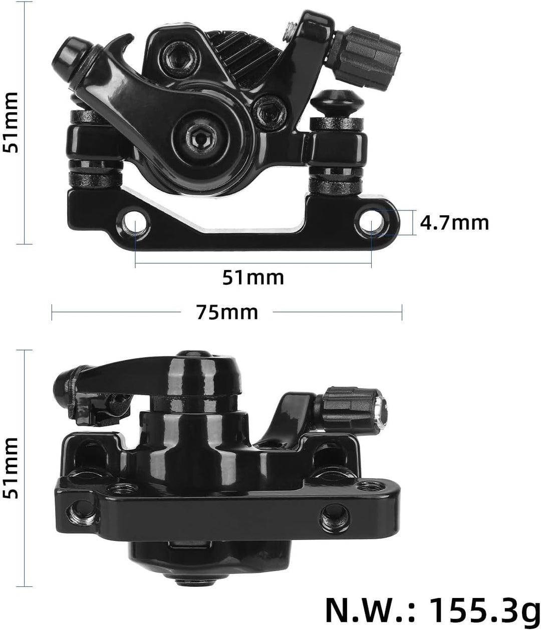 Bremse für KuKirin G2 Pro/G2 Max Scheibenbremse für Elektroroller, Zubehör, Ersatzteile, Kabelbremse