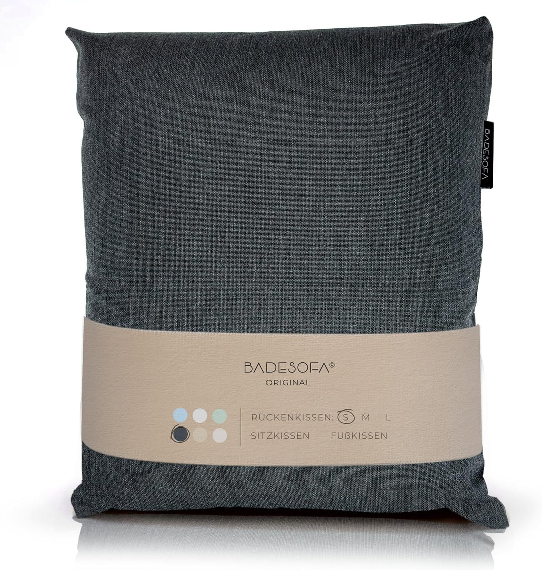 BADESOFA® Badewannen-Kissen S | Premium-Qualität | Bequemes Wannen-Kissen | Schnelltrocknend | Made