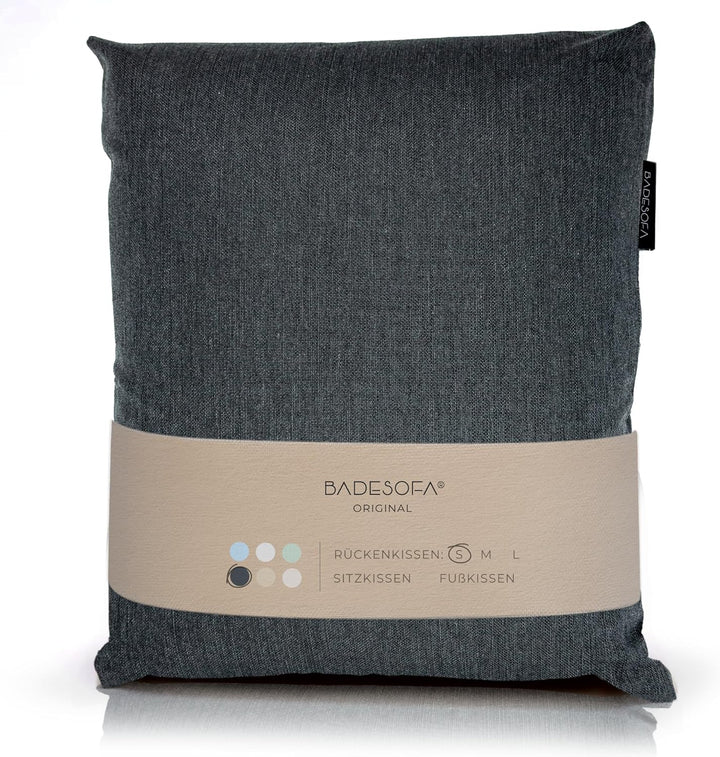 BADESOFA® Badewannen-Kissen S | Premium-Qualität | Bequemes Wannen-Kissen | Schnelltrocknend | Made