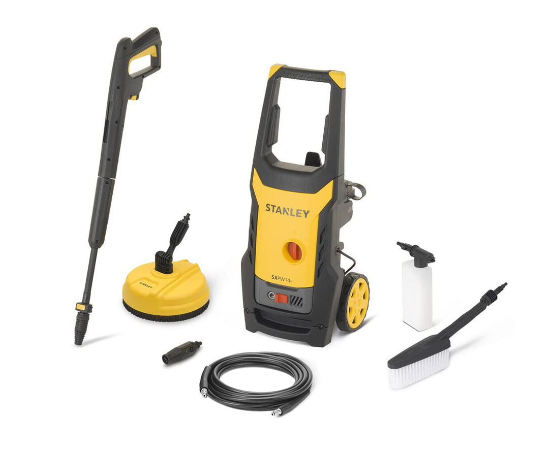 Stanley Hochdruckreiniger SXPW14PE (1400 W, 110 Bar, 390 l/h) 1400 W Deluxe, 1400 W Deluxe