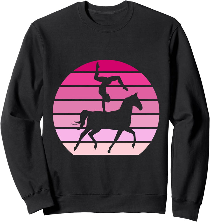 Voltigieren Voltigiersport Pferd Reiten Sweatshirt