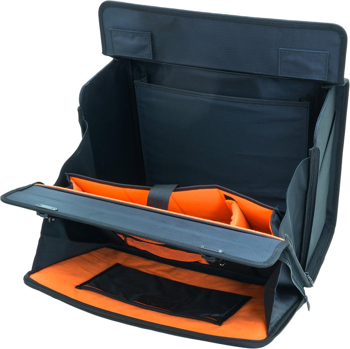 DAVIDTS pilot case + trolley "The Davidt's Chase" black