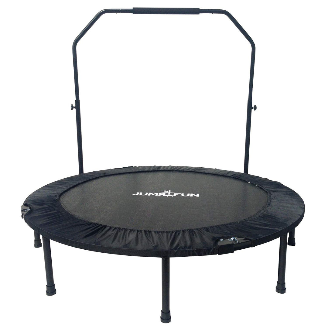 JUMP4FUN Trampolin Fitness Schwarz Grösse 122 cm