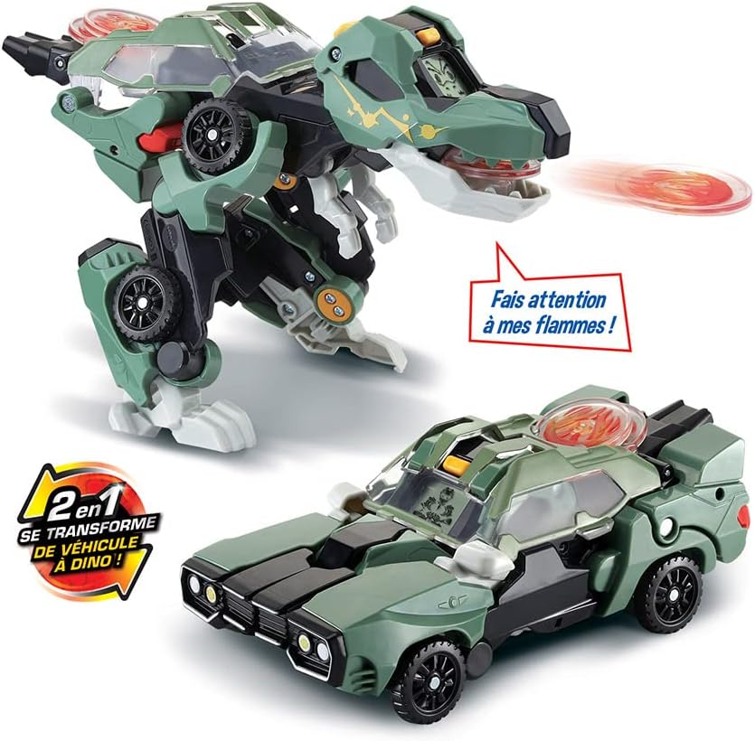 VTECH ELECTRONICS EUROPE BV 80-559005 Dinosaure Erziehung und Entdeckung, rot