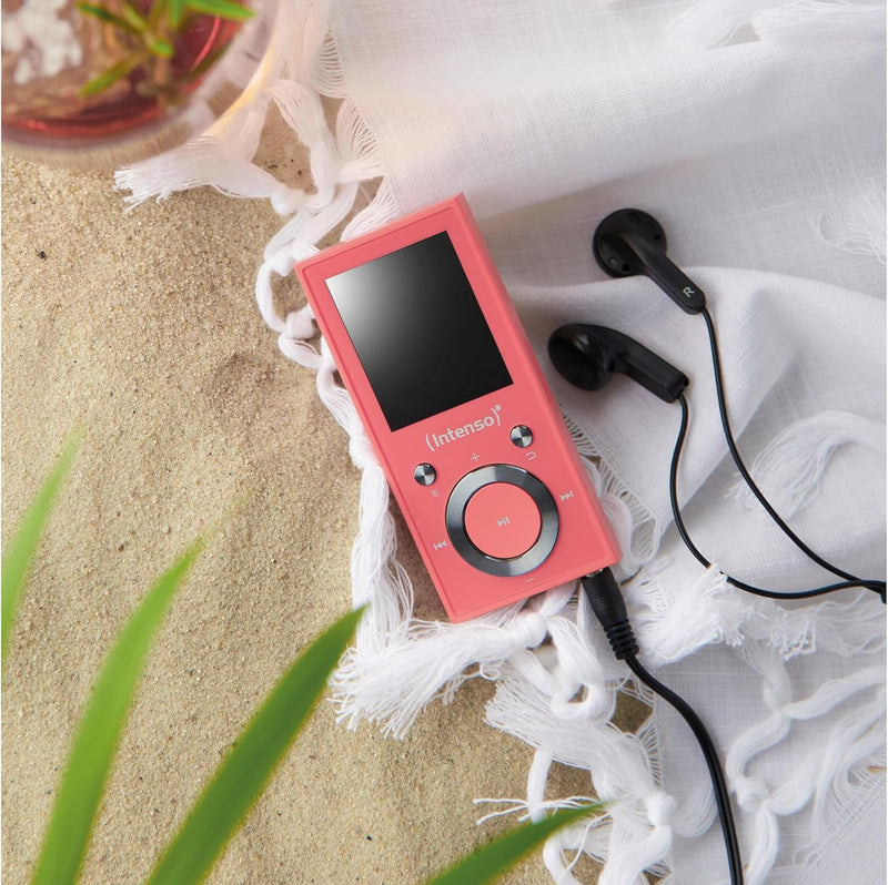 Intenso MP3 Player Video Scooter 1,8 Zoll Bluetooth pink pink 16GB Single, pink 16GB Single