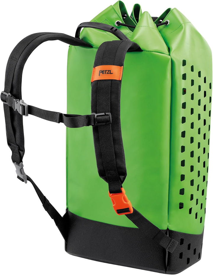 PETZL Unisex – Erwachsene ALCANADRE Club 30 Tasche, Grün Schwarz, 30 L