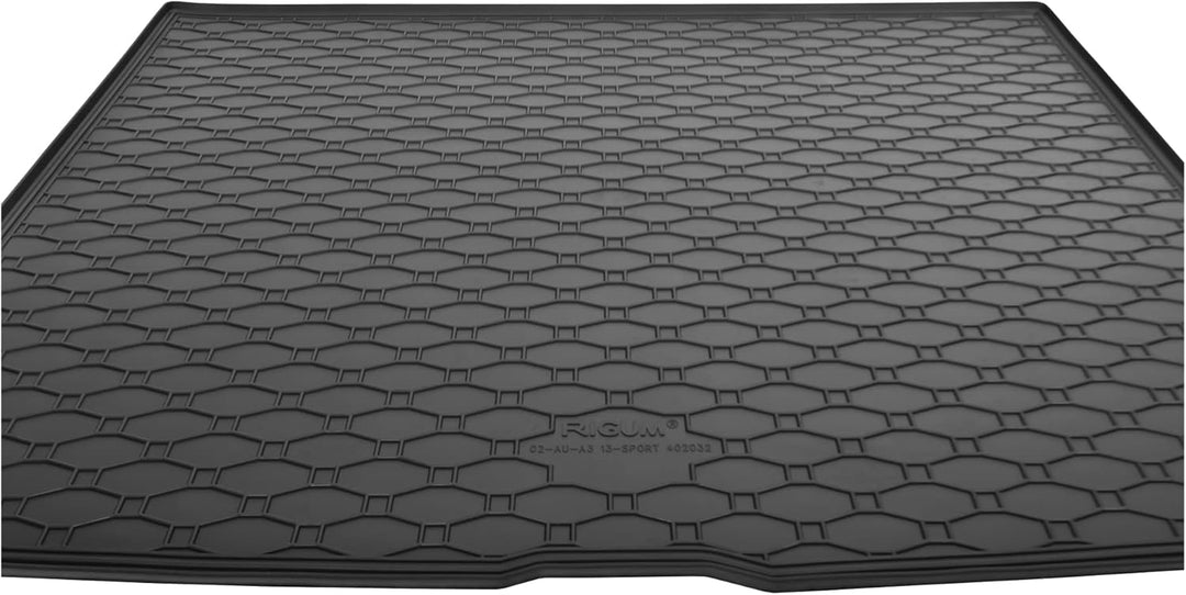 Passgenaue Kofferraumwanne und Gummifussmatten geeignet für Audi A3 Sportback ab 2013