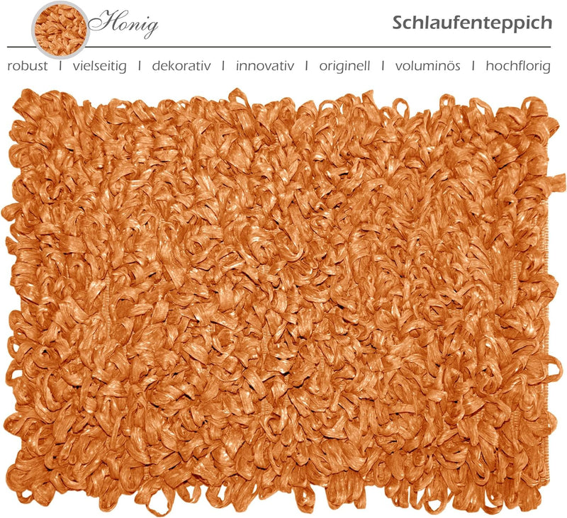 Lashuma kuschel Teppich für Badezimmer Honig Gelb, waschbarer Duschvorleger 50x70 cm 50x70 cm Honig,