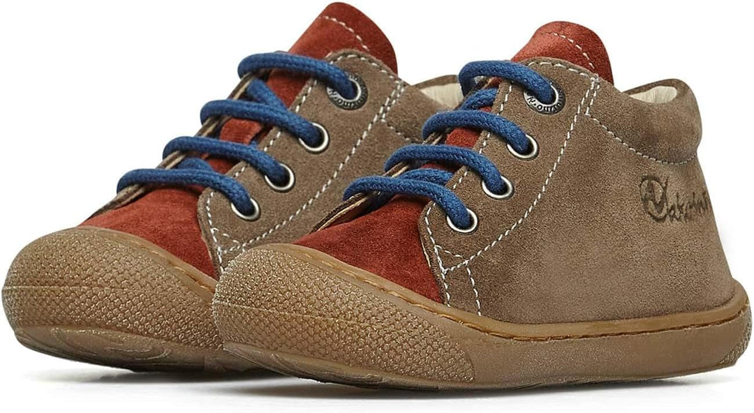 Naturino Cocoon-Lauflernschuhe aus Veloursleder 17 EU Hellbraun, 17 EU Hellbraun