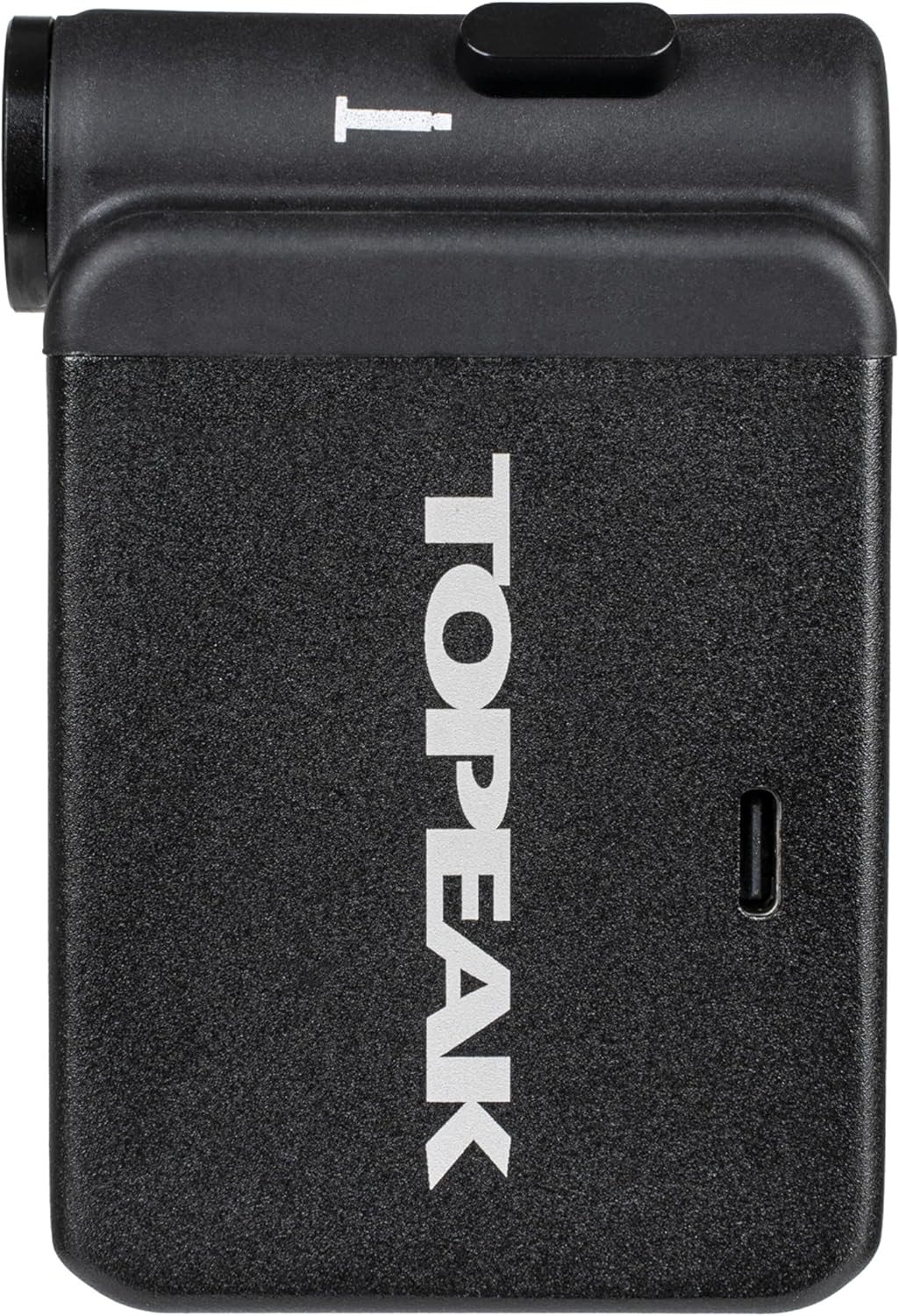 Topeak E-Booster Digital Pumpe aus Aluminium/Kunststoff/Silikon in der Farbe Schwarz und Gelb, Pumpl