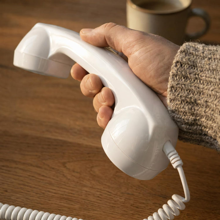 Opis Technology 60s Micro Lightning Edition Retro-Telefonhörer für iPhone 7 bis 14, inkl. MFi-zertif