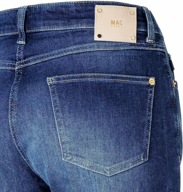 Mac Damen Hose Jeans Straight Dark Blue net Art.Nr.0389L581890 D671 32W / 32L Blau, 32W / 32L Blau