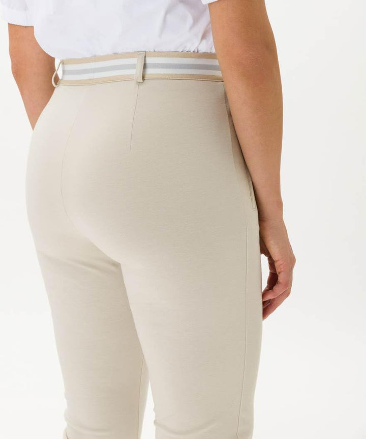 Raphaela by Brax Damen Lillyth Cool Summer Jersey Hose 32W / 32L Ecru, 32W / 32L Ecru