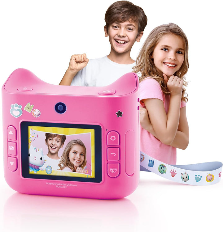 Canal Toys Photo Creator GAB005 - Gabby 12 MP Sofortbildkamera für Kinder - Kinderkamera mit LCD-Dis