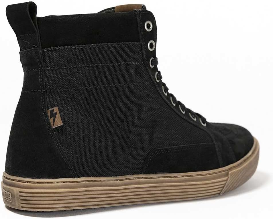 John Doe Neo Sneaker Damen Motorradschuhe - Wasserdicht - Leder - Schwarz 38 EU Schwarz Braun, 38 EU