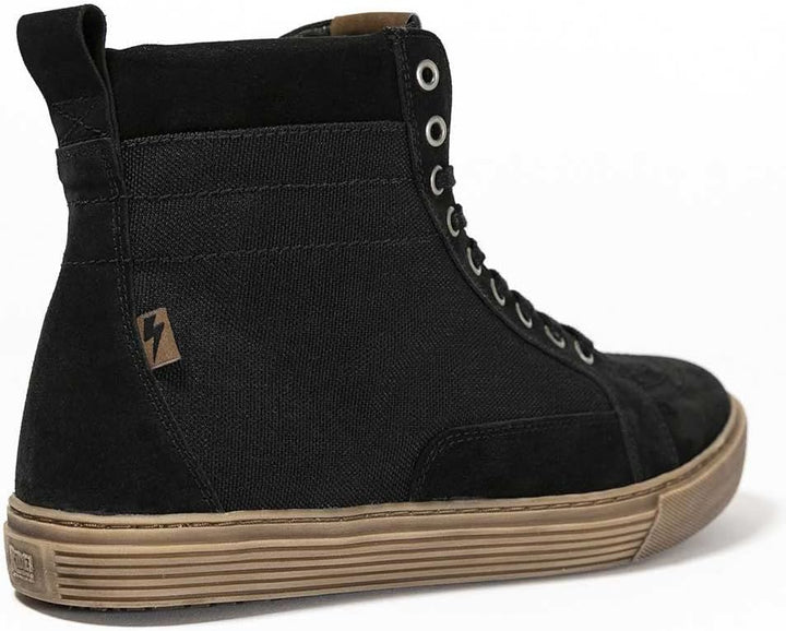 John Doe Neo Sneaker Damen Motorradschuhe - Wasserdicht - Leder - Schwarz 38 EU Schwarz Braun, 38 EU