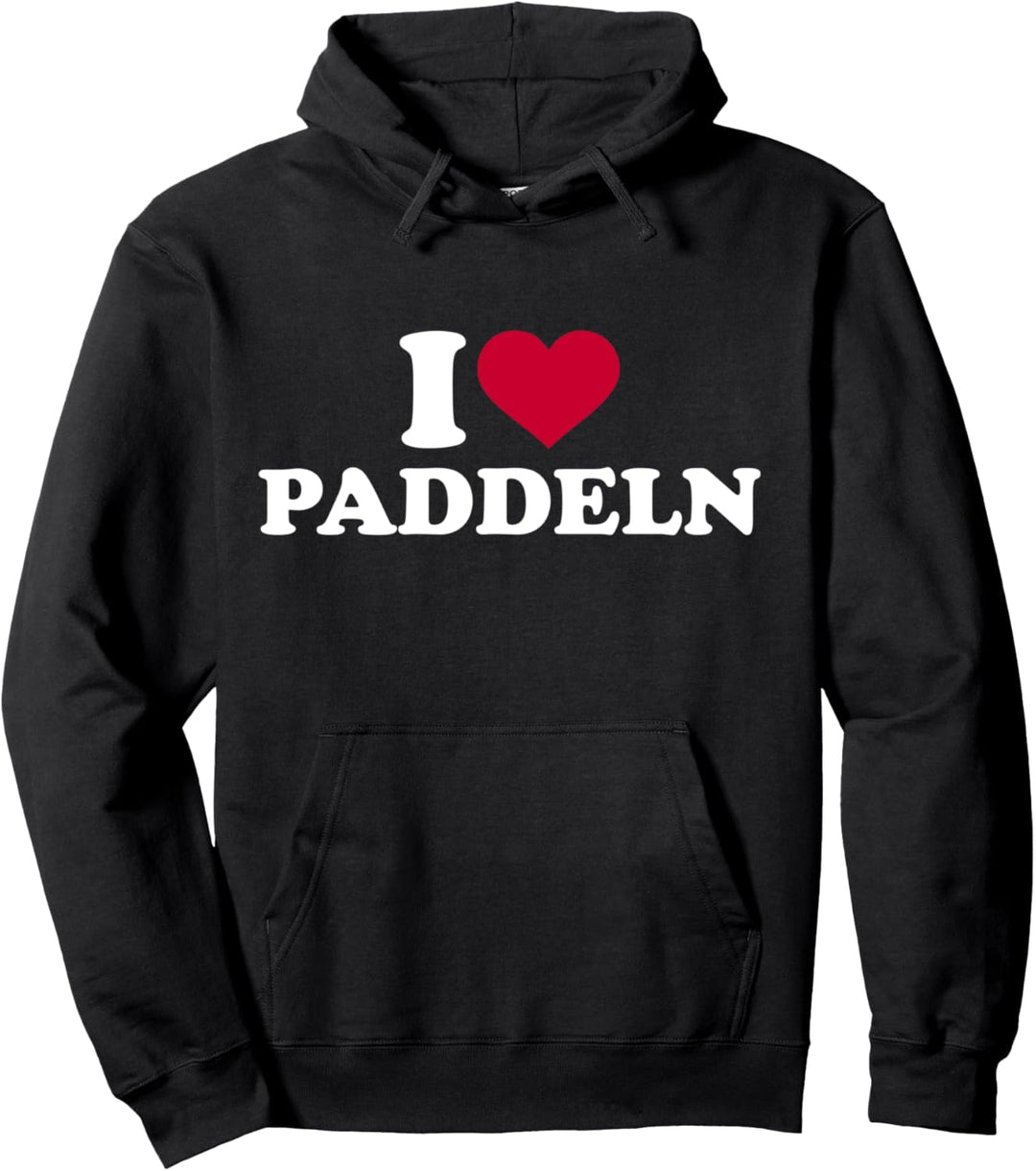 Ich liebe Paddeln Pullover Hoodie