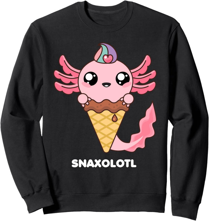 Axolotl Hemd Kawaii Kleidung für Mädchen niedliches Haustier Fisch Axolotl Sweatshirt