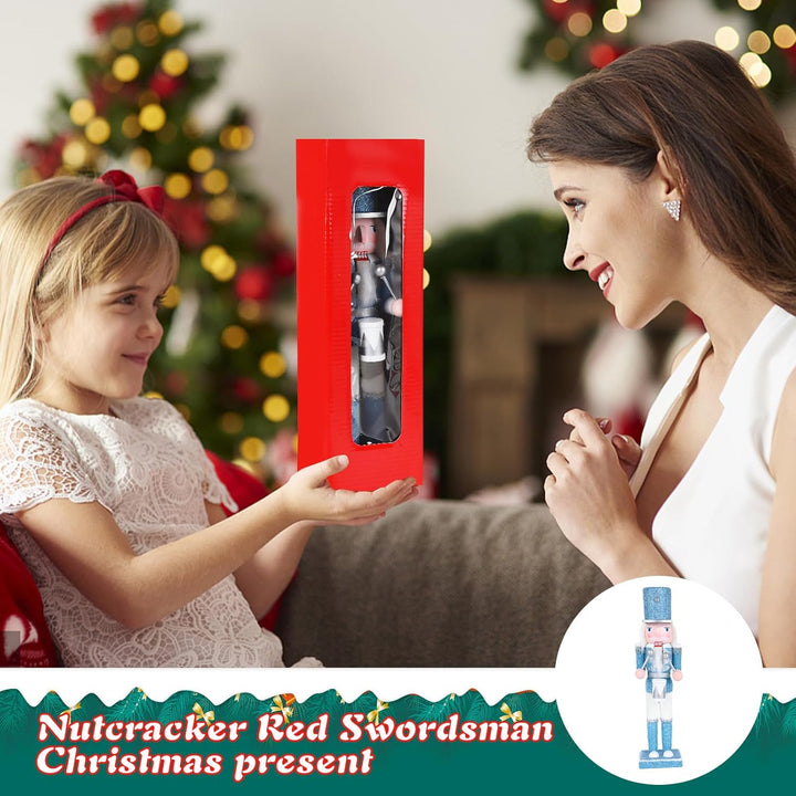Jodsen 30 cm Weihnachten Nussknacker Soldat,Nussknacker Weihnachtsschmuck Nussknacker König,Traditio