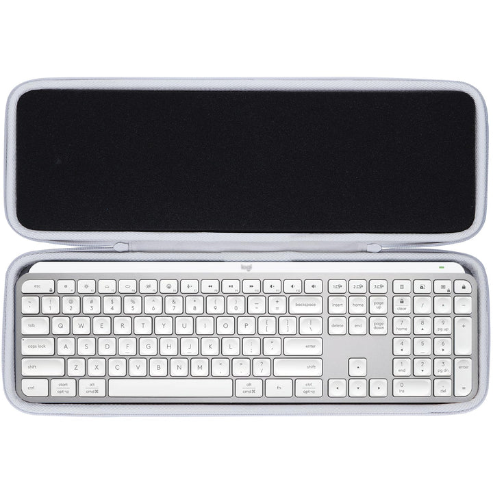 Lebakort Hart Reise Schutz Hülle Etui Tasche für Logitech MX Keys S/MX Keys Illuminated/MX Keys S Pl