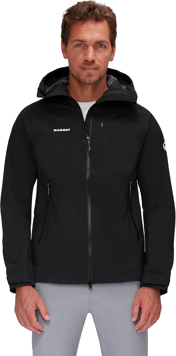 Mammut Men's Alto Guide Hs Hooded Men's Hardshell Jackets Herrenjacke XXL Schwarz, XXL Schwarz