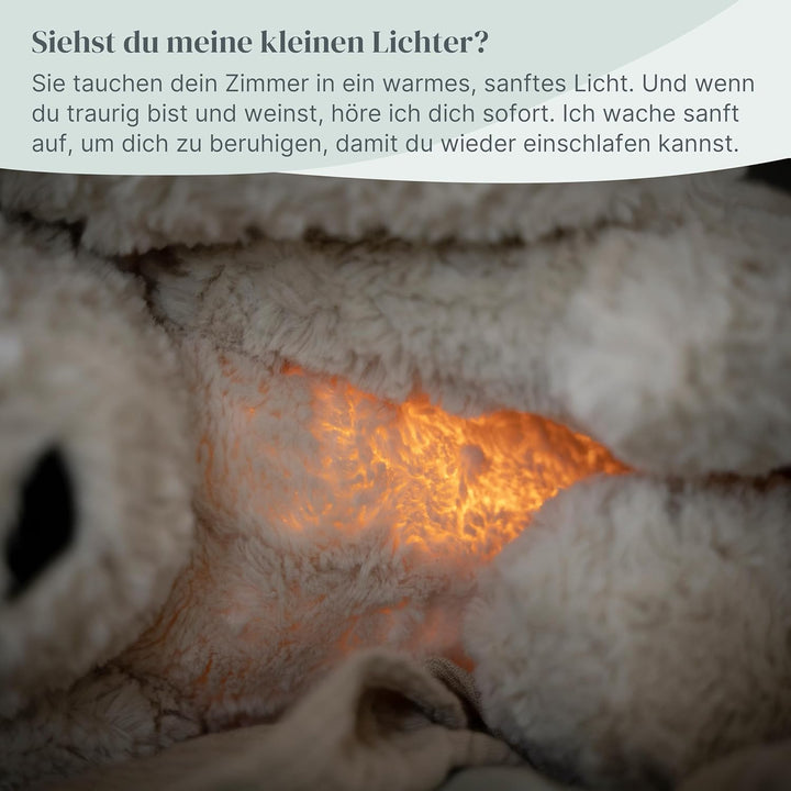 Baby's Only - Bibi das Kuschelkaninchen - Einschlafhilfe - Spieluhr Baby mit White noise - Kuschelti