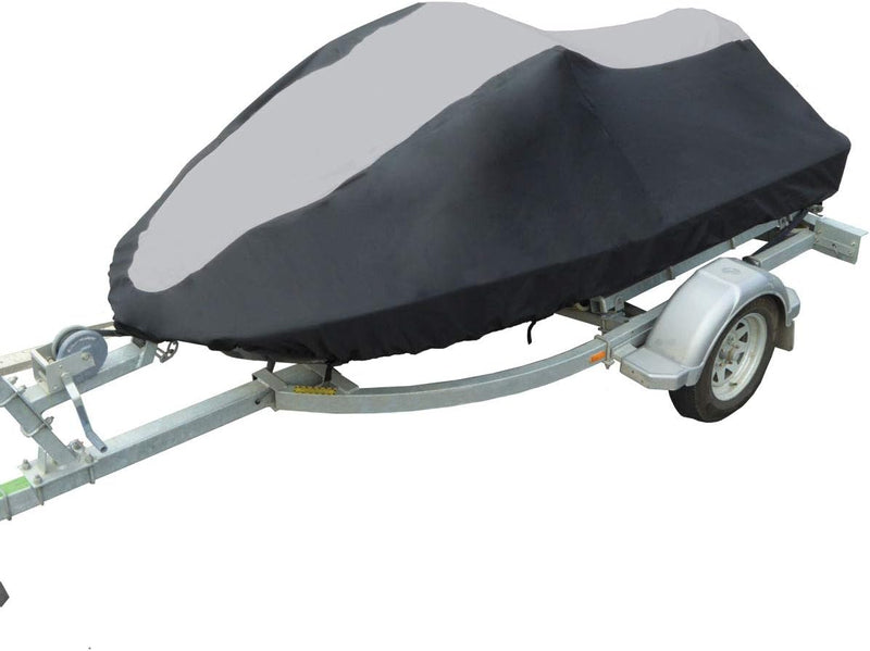 Oceansouth Jet Ski Abdeckplane Grau-Schwarz (Verschiedene Grössen) 2.9m - 3.4m, 2.9m - 3.4m