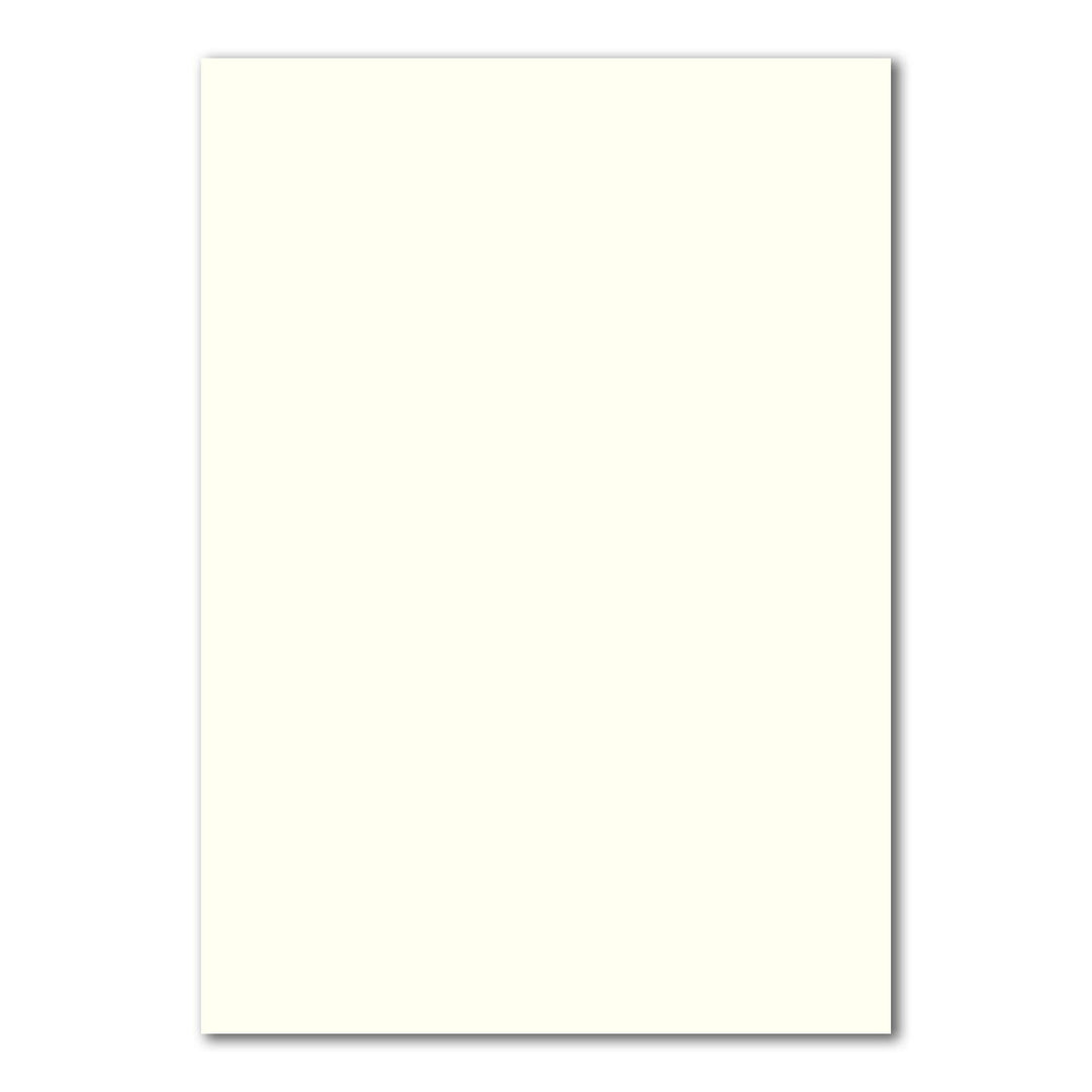 150 DIN A4 Papier-bögen Planobogen - Naturweiss (Weiss) - 240 g/m² - 21 x 29,7 cm - Bastelbogen Ton-