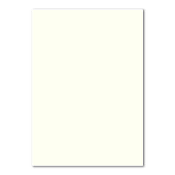 200 DIN A4 Papier-bögen Planobogen - Naturweiss (Weiss) - 240 g/m² - 21 x 29,7 cm - Bastelbogen Ton-