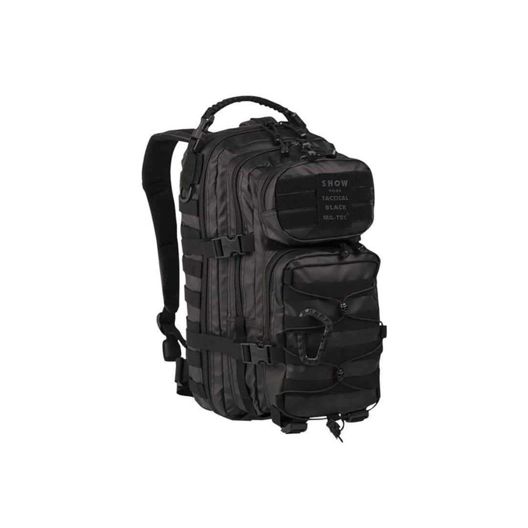 Mil-Tec US Assault Pack Backpack,S,Tactical Black