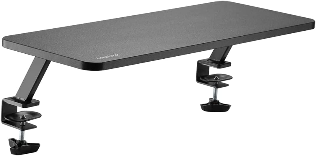 LogiLink TV- Monitorerhöhung, max. Belastung 20kg, zum Einklemmen an den Schreibtisch (Tischplatte b