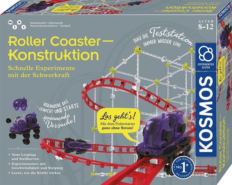 Kosmos 621032 Roller Coaster-Konstruktion, Schnelle Experimente mit der Schwerkraft, Achterbahn Baue