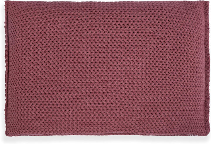 KNIT FACTORY - Maxx Kissen - Stone Red - 60x40 cm 60x40 cm Stone Red, 60x40 cm Stone Red