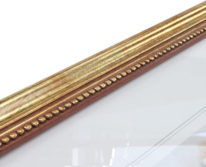 WANDStyle Bilderrahmen Antik 40x60cm I Farbe: Gold I Holzbilderrahmen I Fotorahmen I Goldener Barock