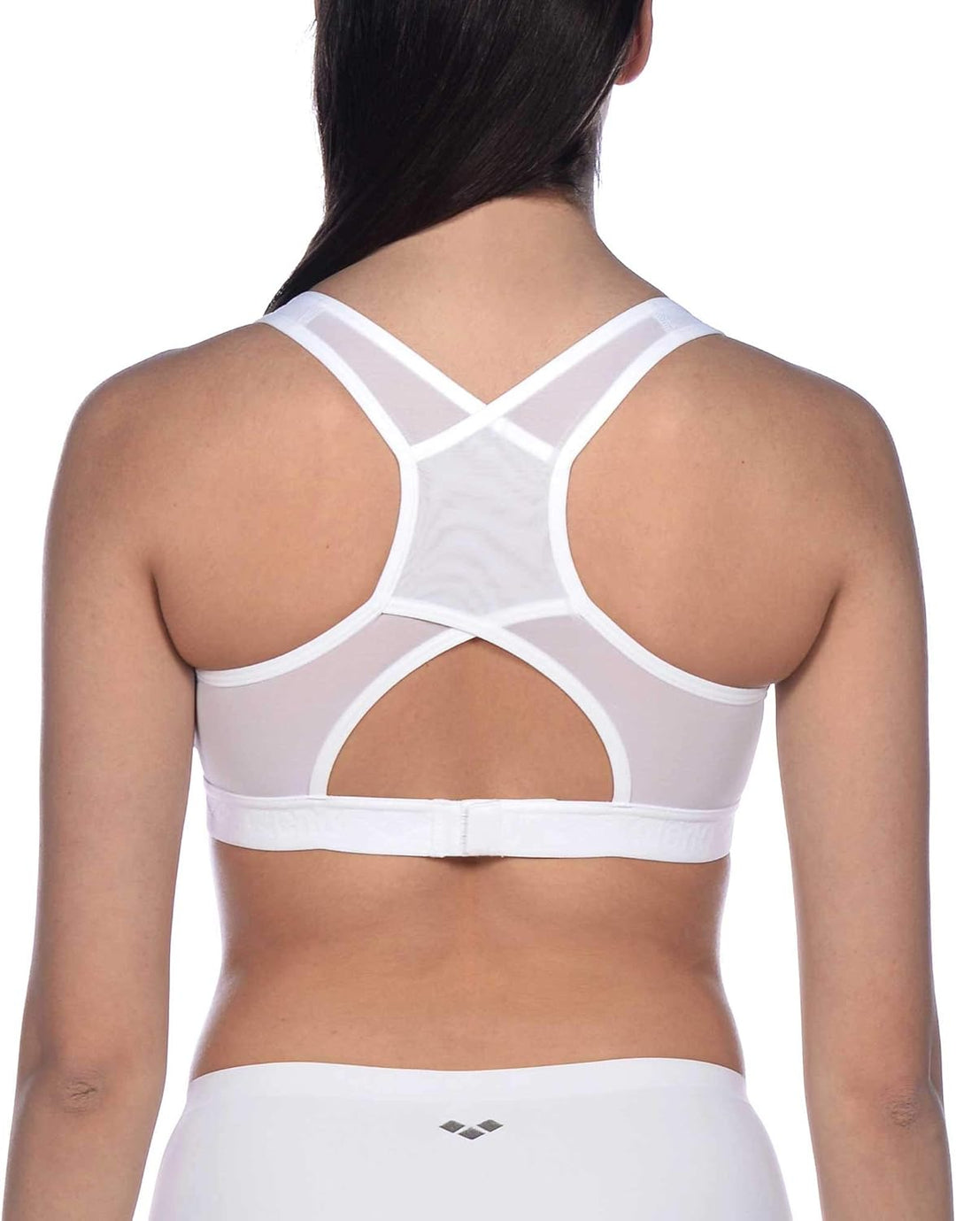 ARENA Damen Sujetador Hera D-Cup Sport-BH S Weiss, S Weiss