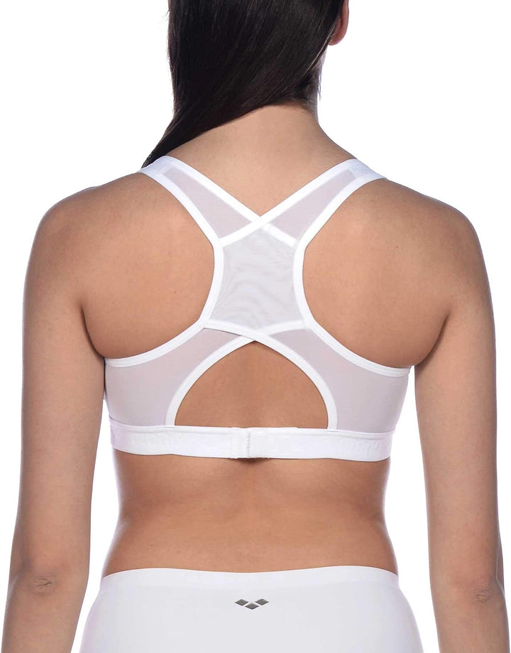 ARENA Damen Sujetador Hera D-Cup Sport-BH XL Weiss, XL Weiss