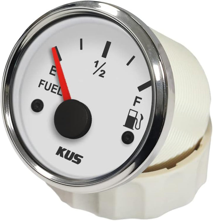 KUS Warranted Fuel Oil Füllstandsanzeige Messanzeige 0-190Ohm Mit Hintergrundbeleuchtung 12V/24V 52M